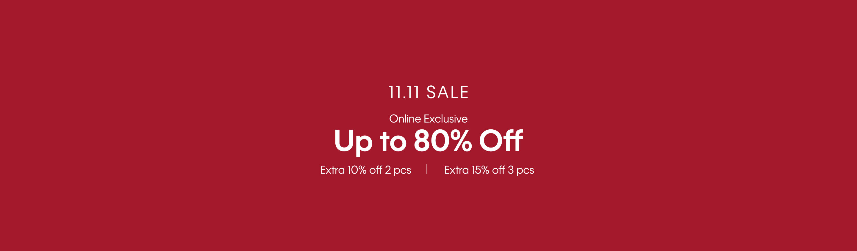 Calvin Klein 11.11 Sale Online Exclusive Up to 70% Off